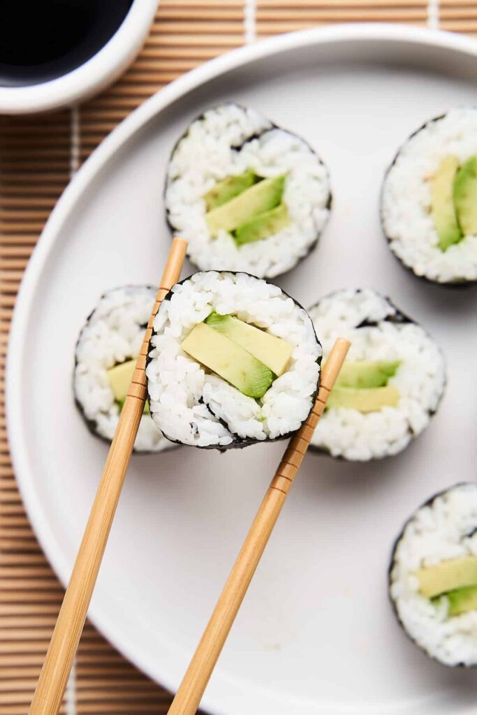 Sushi with Avocado Recipe