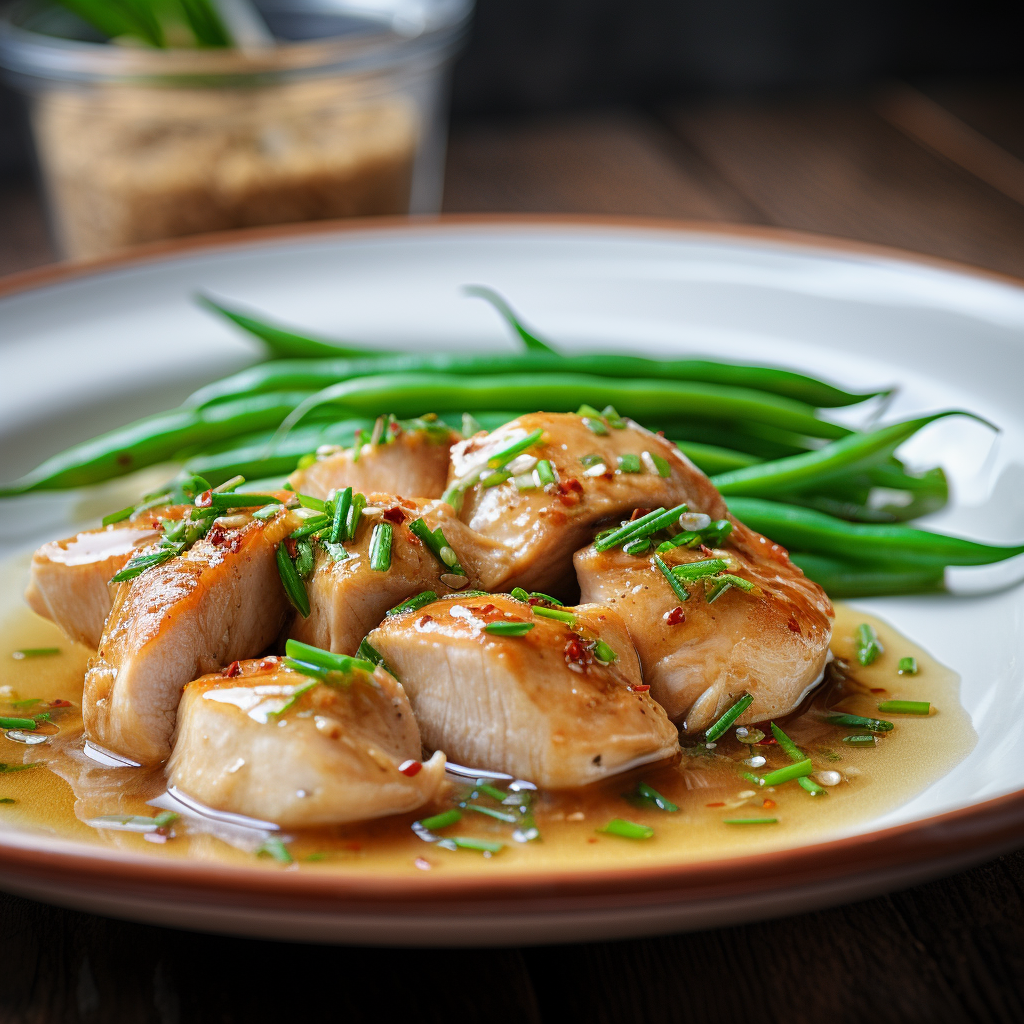 Chicken Fillet with Green Beans Recipe